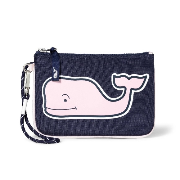 Vineyard Vines Pink Whale Pouch Wristlet (Target) - Picture 4 of 6